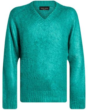 Roberto Collina Sweater Merino Wool - Green