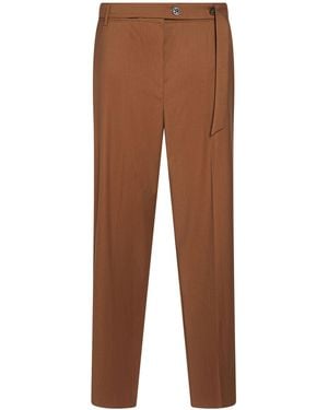 Diana Gallesi Camel Pants Polyester, Viscose, Elastane - Brown