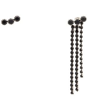 Isabel Marant Single Earring Brass, Glass - White