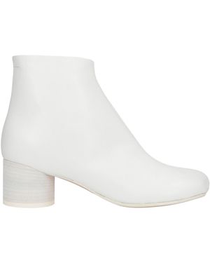MM6 by Maison Margiela Ankle Boots - White