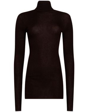 Quira Turtleneck Cashmere, Silk - Black