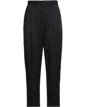 Elisabetta Franchi Trousers Acetate, Viscose - Black