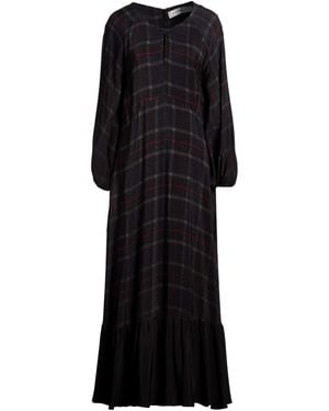 Shirtaporter Midnight Maxi Dress Viscose - Black