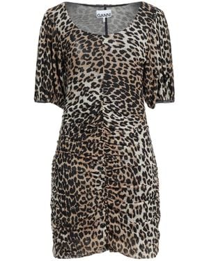 Ganni Mini Dress - Black