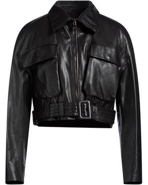 Dolce & Gabbana Jacket Bull Skin - Black