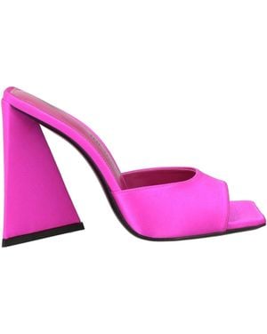 The Attico Fuchsia Sandals Textile Fibers - Pink