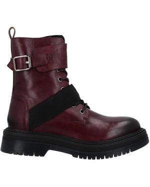 Manas Ankle Boots - Purple