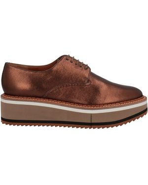 Robert Clergerie Lace-Up Shoes Soft Leather - Brown