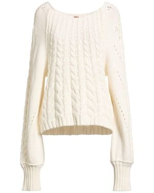Free People Pullover - Weiß