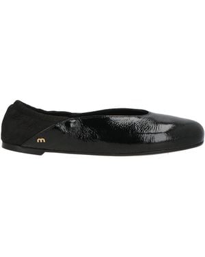 Momoní Ballet Flats Cow Leather - Black