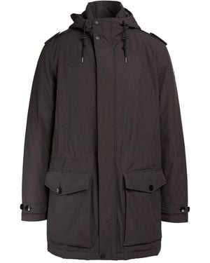 Dolomite Charcoal Coat Polyester - Grey