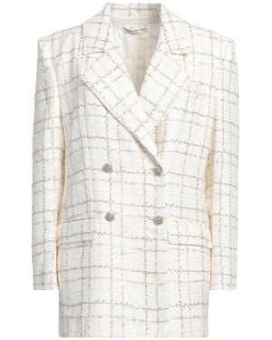 Alessandra Rich Blazer - White