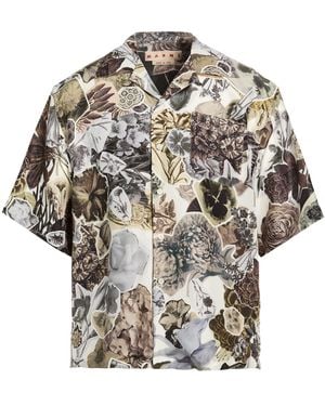 Marni Light Shirt Silk - White