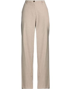 Myths Trousers Polyester, Viscose, Elastane - Natural