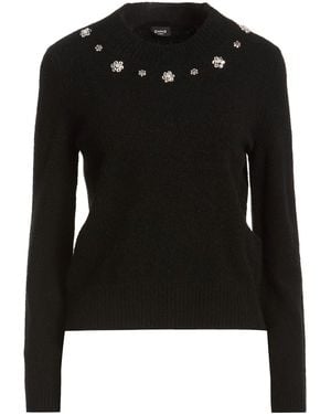Marella Sweater Polyester, Acrylic, Wool, Elastane - Black