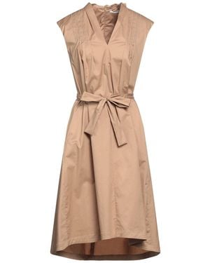 Peserico Midi Dress - Natural