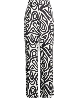 Officine Generale Trousers Viscose - White