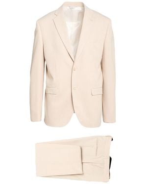 Manuel Ritz Suit Polyester, Viscose, Elastane - Natural