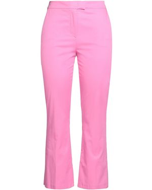 Angela Davis Trousers Cotton, Elastane - Pink