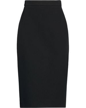 Max Mara Midi Skirt Polyester, Elastane - Black