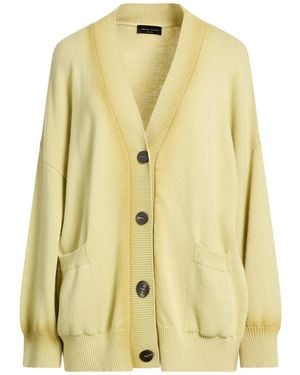 Roberto Collina Cardigan Wool, Cashmere - Yellow