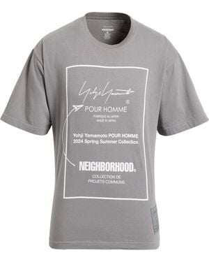 Yohji Yamamoto X Neighborhood T-Shirt Cotton - Grey