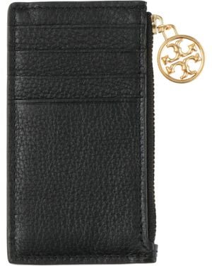 Tory Burch Cardholder Leather - Black