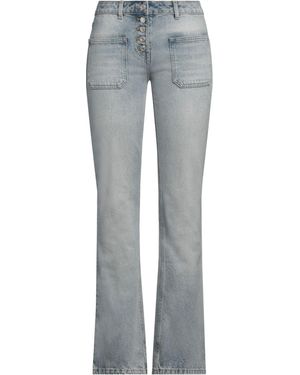 Courreges Pantaloni Jeans - Grigio