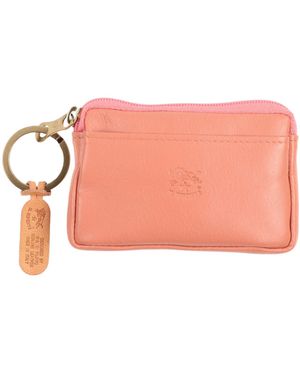 Il Bisonte Coin Purse Leather - Pink