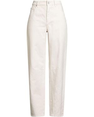 Brunello Cucinelli Pantaloni Jeans - Bianco