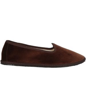 Vibi Venezia Loafers Textile Fibers - Brown