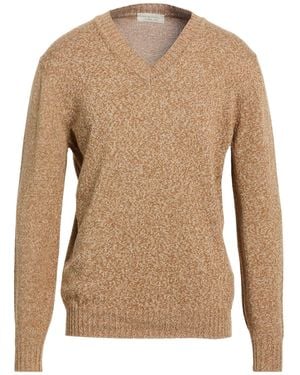 FILIPPO DE LAURENTIIS Jumper Cotton - Brown