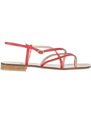 Paolo Ferrara Thong Sandal Leather - Pink