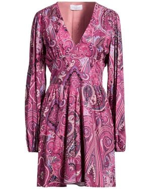 Gaelle Paris Mini Dress Polyester - Pink