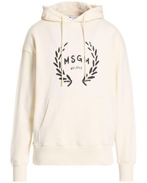 MSGM Sudadera - Blanco