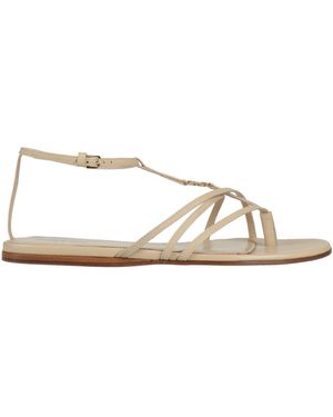 Palm Angels Thong Sandal Leather - Natural