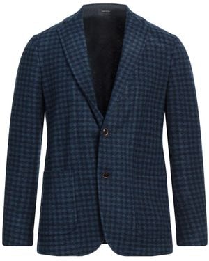 Angelo Nardelli Blazer Acrylic, Virgin Wool, Polyester - Blue