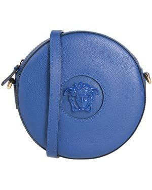 Versace Cross-Body Bag Calfskin - Blue