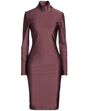 FACE TO FACE STYLE Midi Dress Polyamide, Elastane - Purple