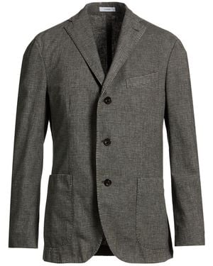 Boglioli Blazer Cotton, Linen, Polyester - Black