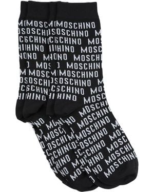 Moschino Socks For Men - Black