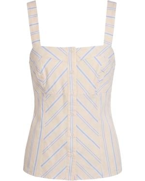 Liu Jo Top Cotton, Polyamide, Elastane - White