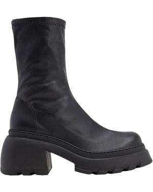 8 by YOOX Ankle Boots - Black