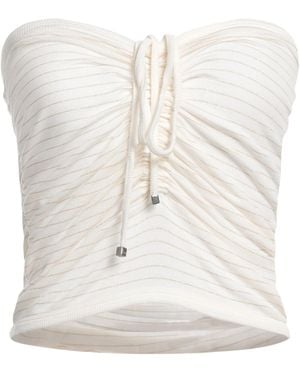 8pm Top Modal, Elastane, Polyester, Polyamide - White