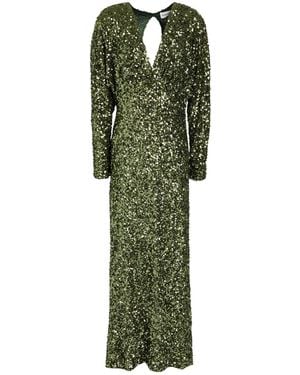 P.A.R.O.S.H. P.A.R.O..H. Vestito Midi - Verde