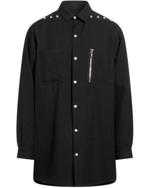 Rick Owens Jacket Wool - Black