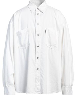 Haikure Denim Shirt Cotton - White