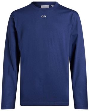 Off-White c/o Virgil Abloh T-Shirt - Blue