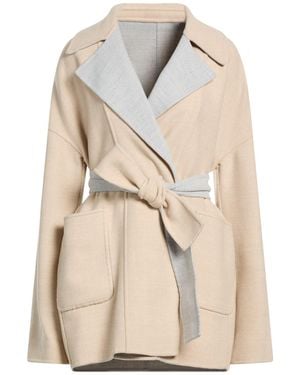 Eleventy Coat Wool - Natural