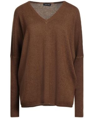 Anneclaire Sweater Wool, Cashmere - Brown